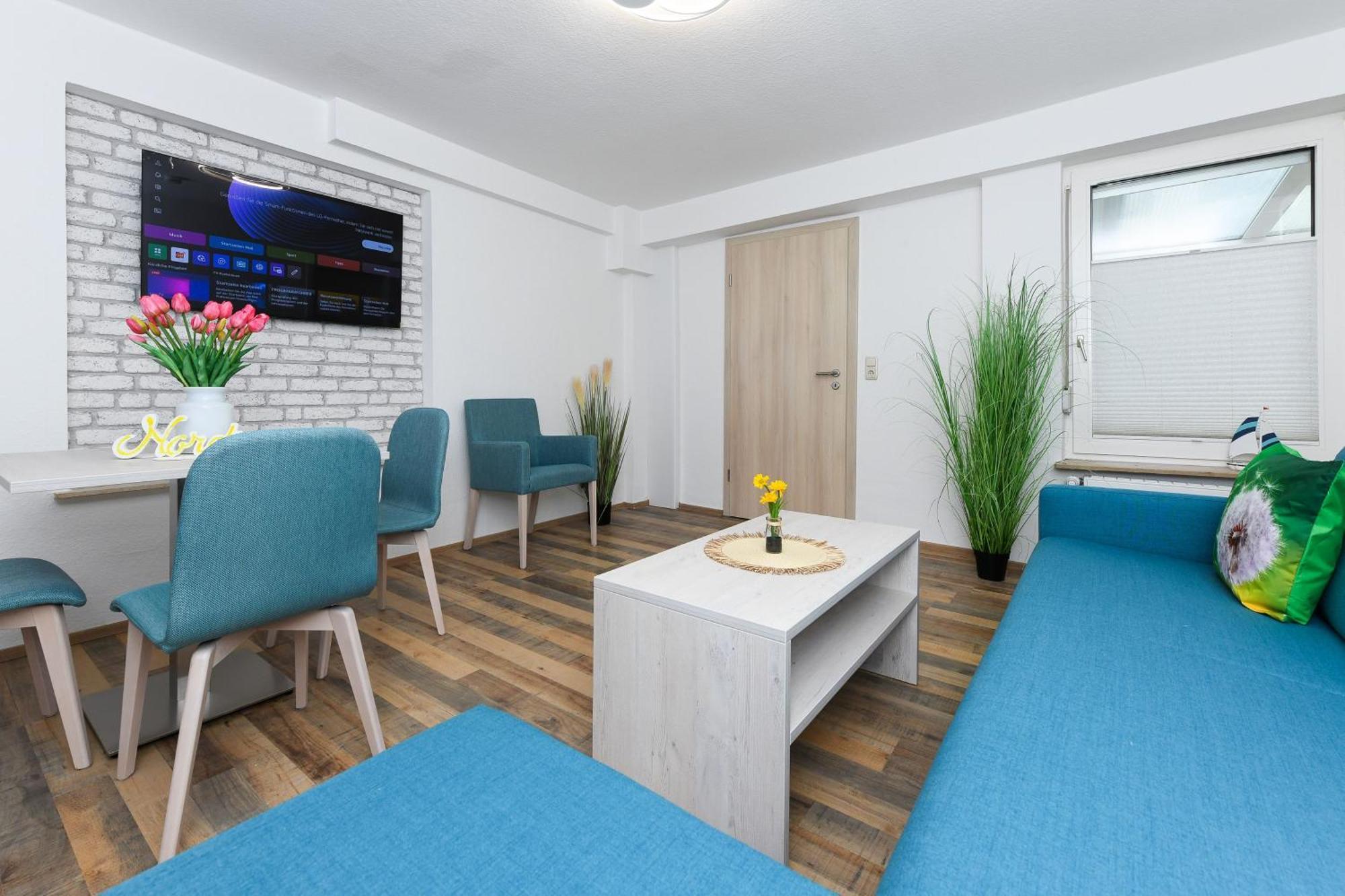 Ferienwohnungen Im Haus Strandkorb Bensersiel Exteriör bild